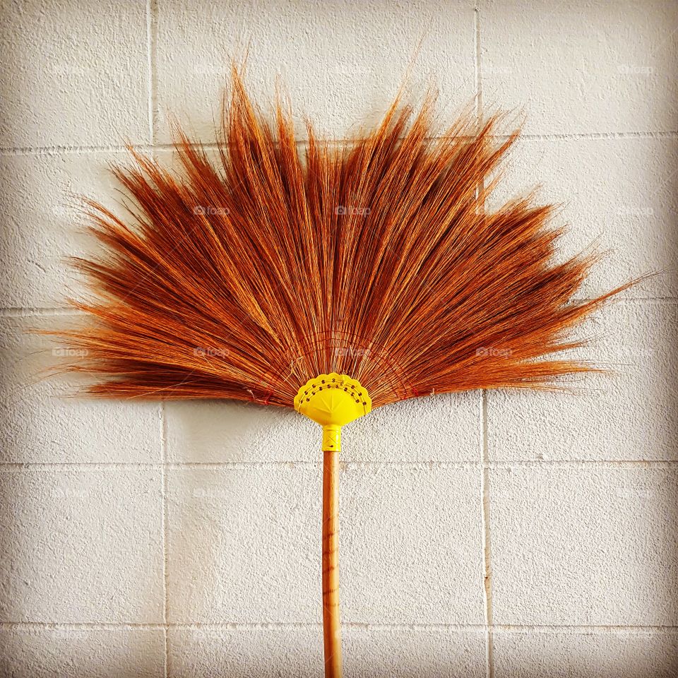 A broom for housework