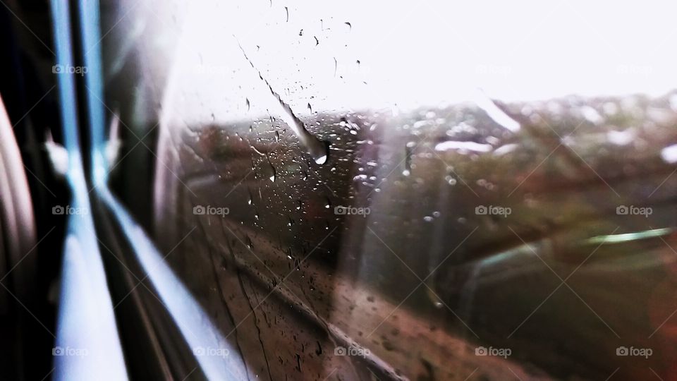 commute in the rain