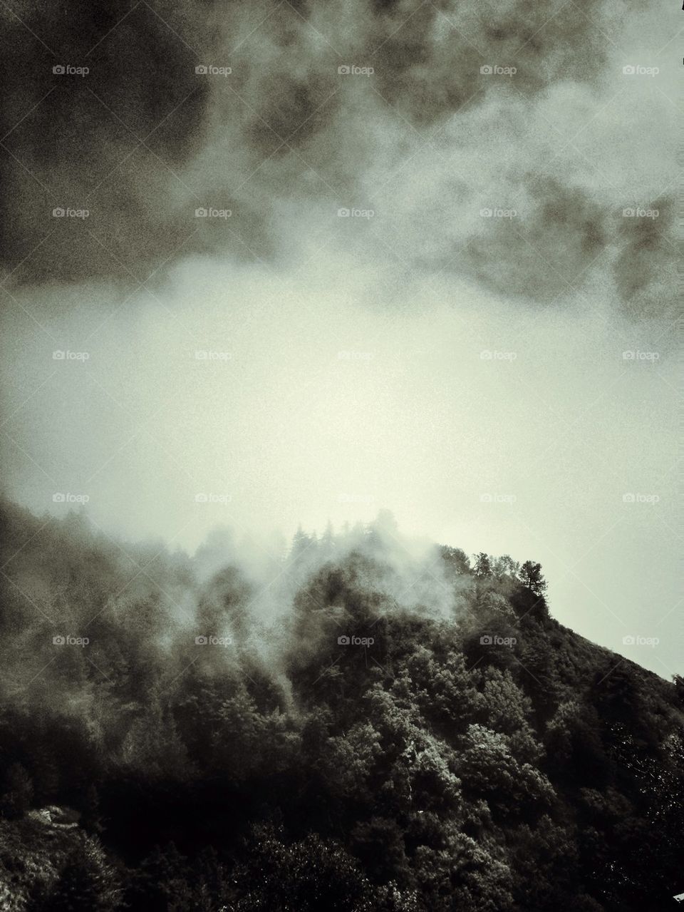 beach big sur united states clouds by PeterNichols