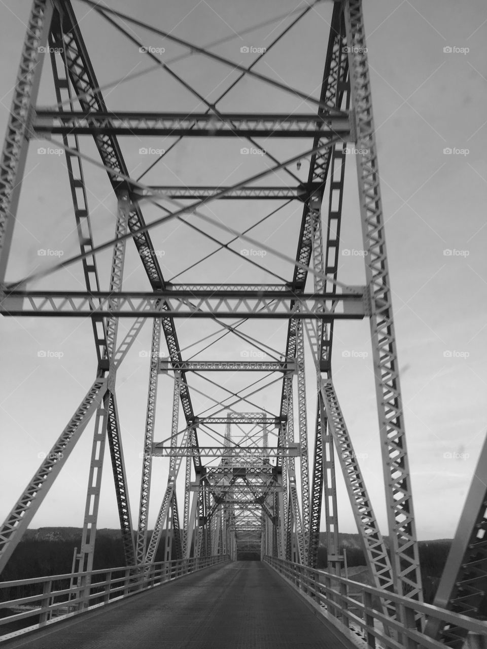 Crossing the bridge 