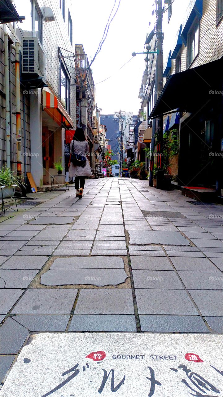 Backstreet in Kagoshima