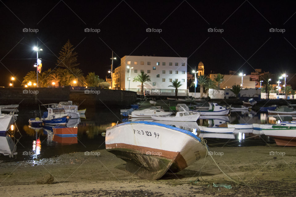 Boat dockyard 