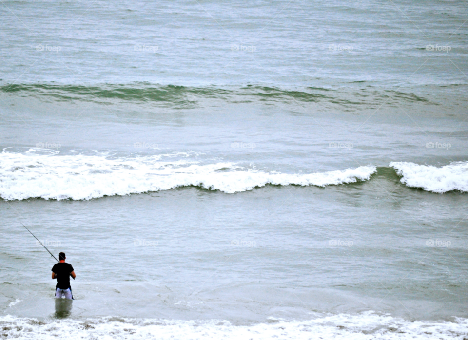 beach man by refocusphoto