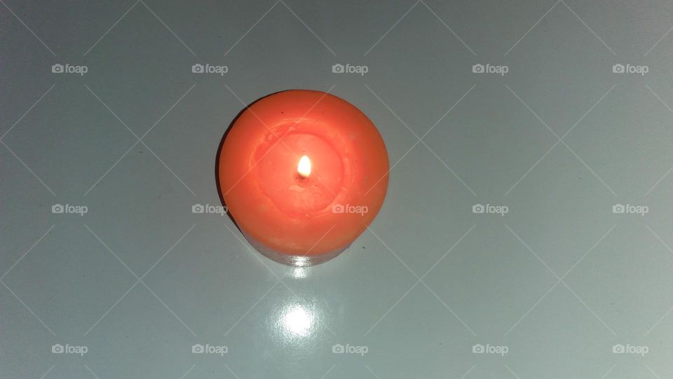 charming candle s flame.