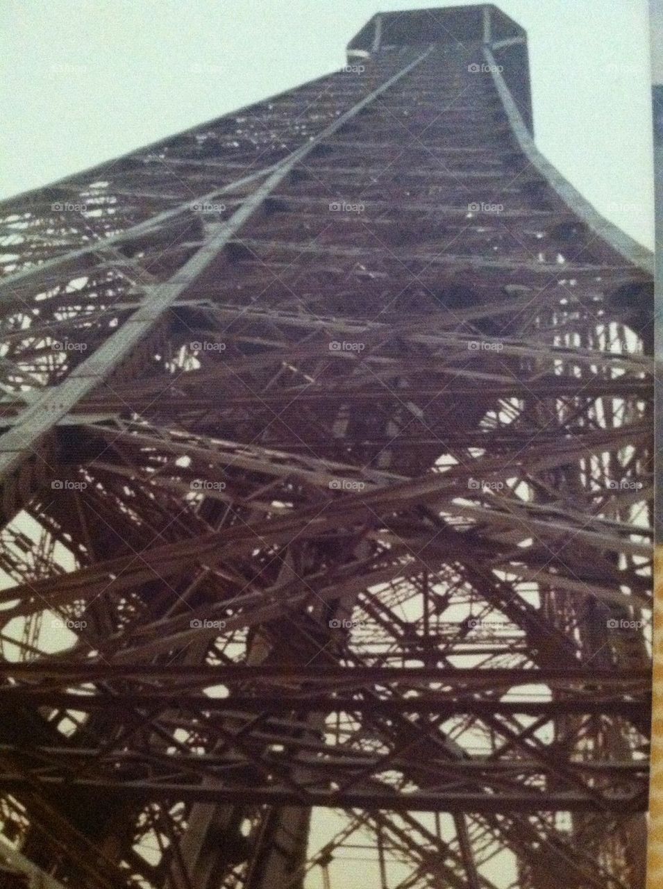 Eiffel Tower Paris 1976