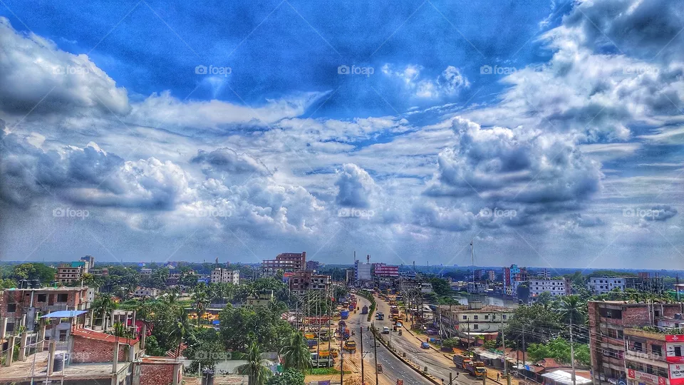 Our beautiful city. This photo is click by my mobile.
Thats photo is amazing  for a mobile wallpaper.
