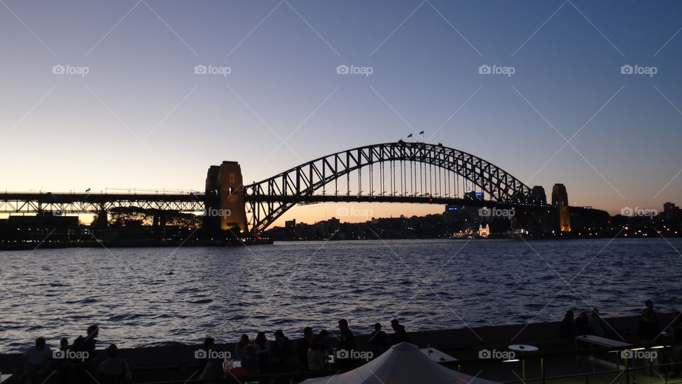 sydney australia sunset bridge australia by GMSYD