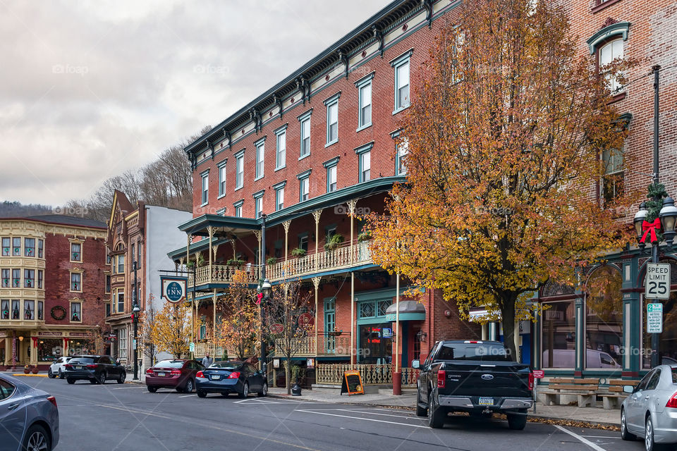 The inn at Jim Thorpe