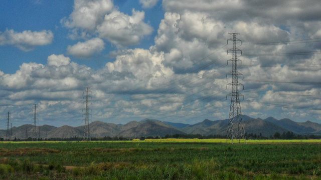 high voltage post