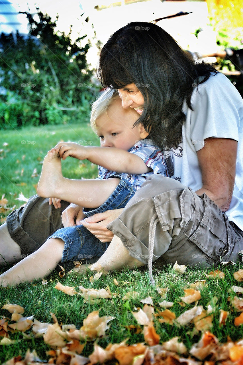 people model grass baby by somebeach