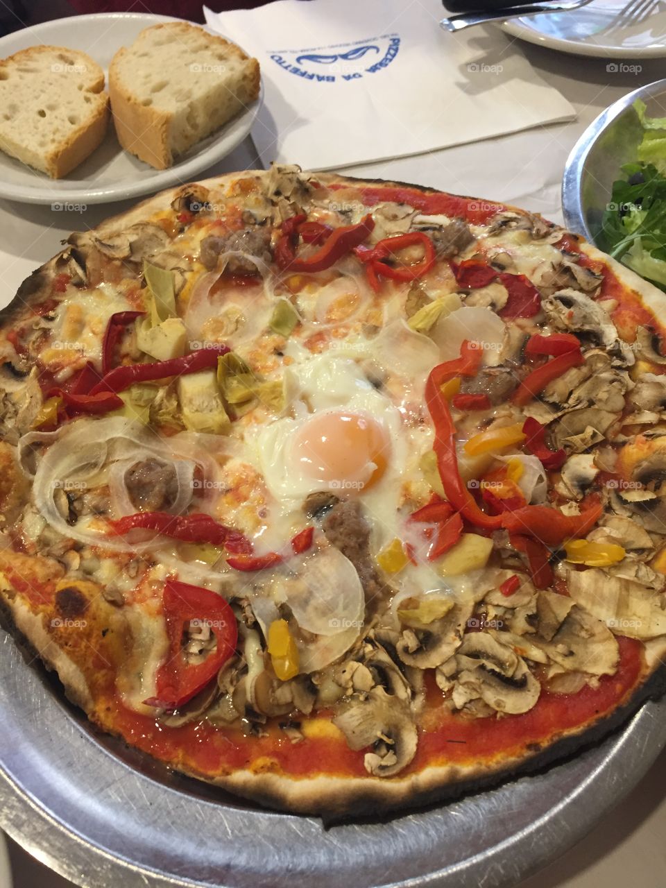 The Italian pizza 