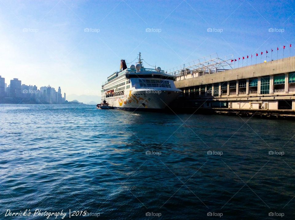 Star Cruise. Taken at Star Ferry Hong Kong