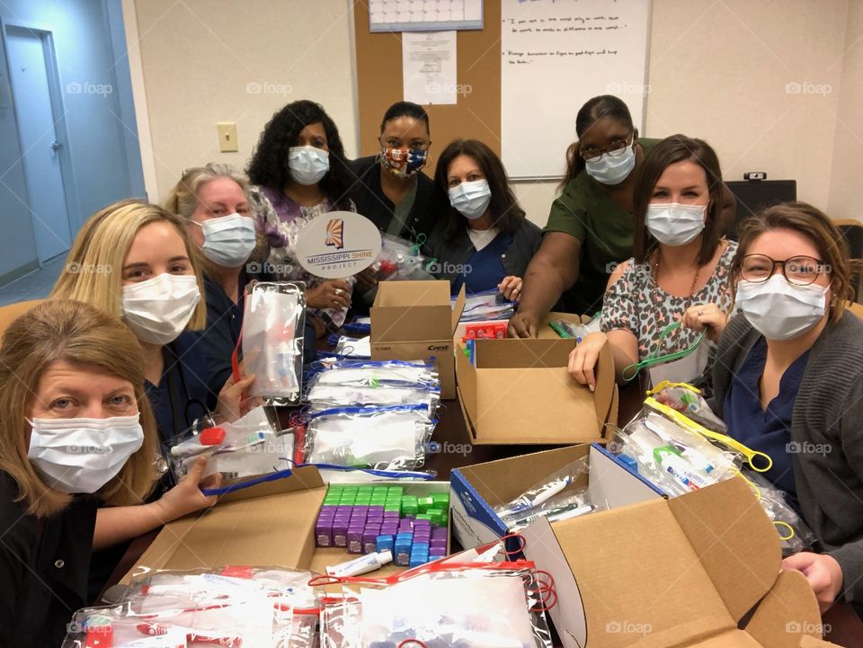 Working together to help others 