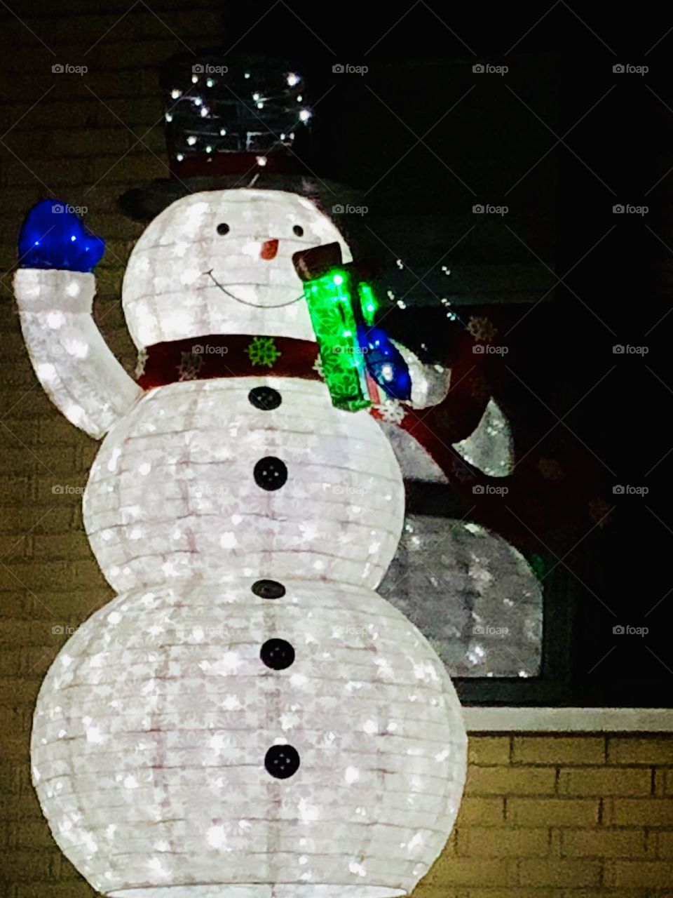 Light Up Snowman01-December 04 2018-Montreal, Quebec, Canada 