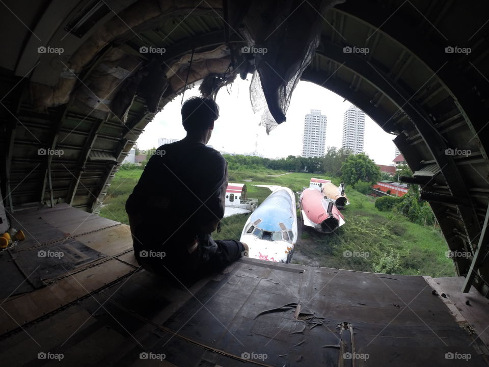 People, Vehicle, Adult, One, Man