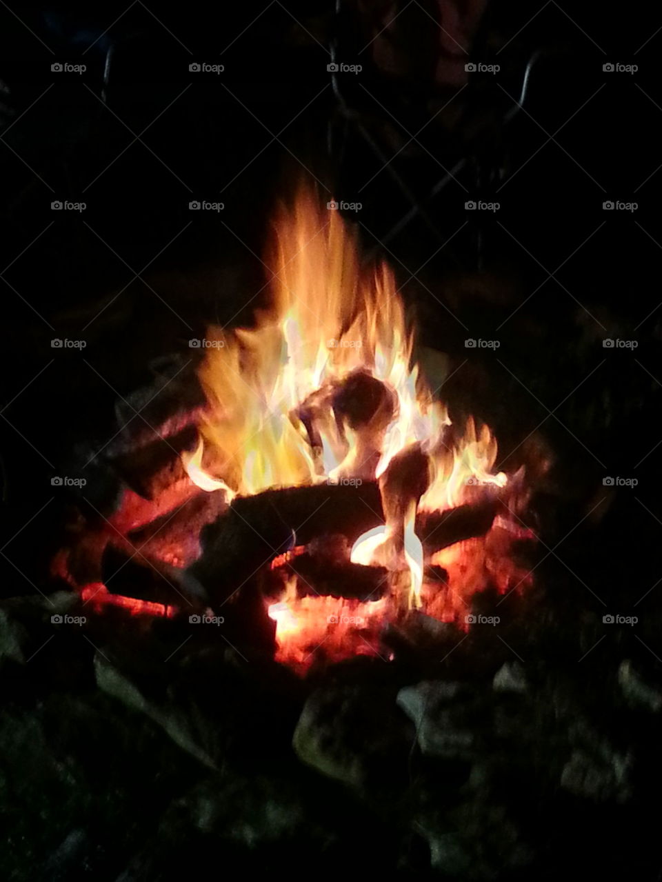 birthday campfire