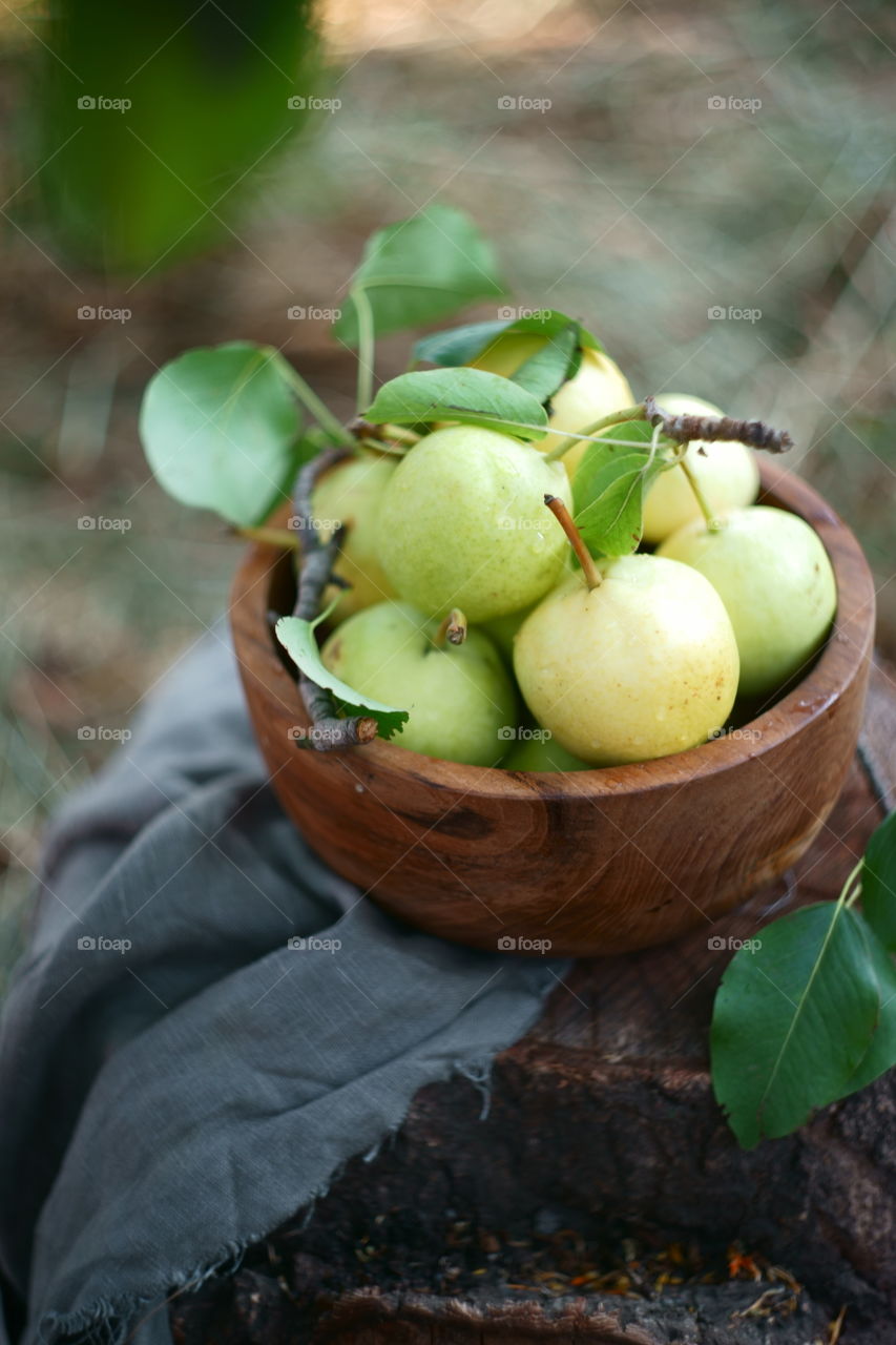 Fresh pears