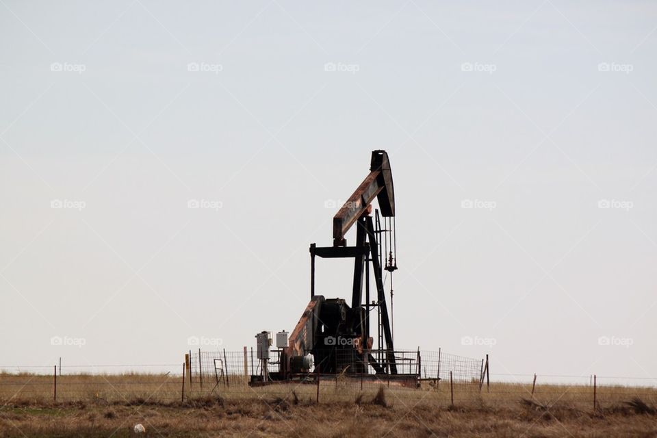 Working Oil well 