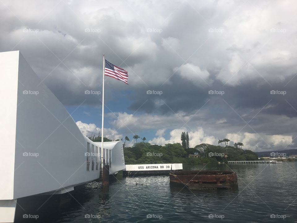 Pearl Harbor Memorial Oahu Hawaii World War 2 