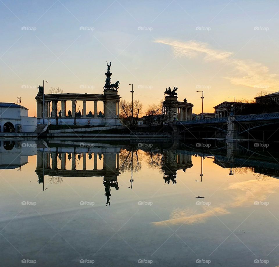 Evening reflection