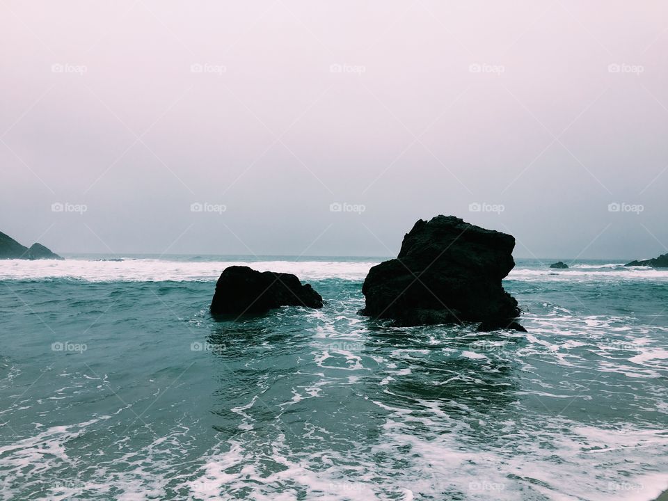 Big Sur Coastline Day After Christmas 