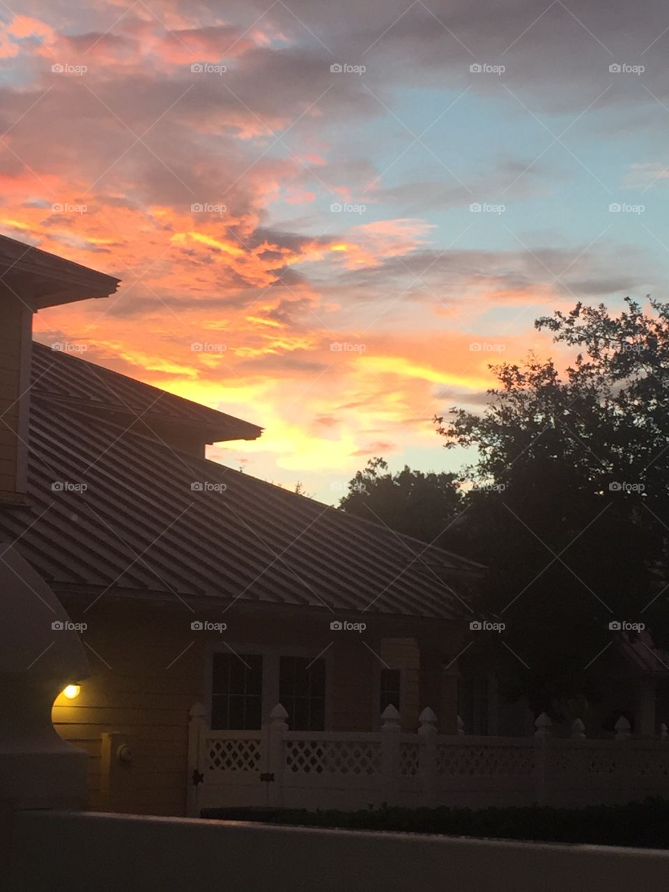 Beautiful sunrise