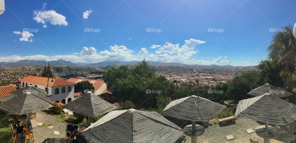 Sucre, Bolivia. The Mirador Viewpoint