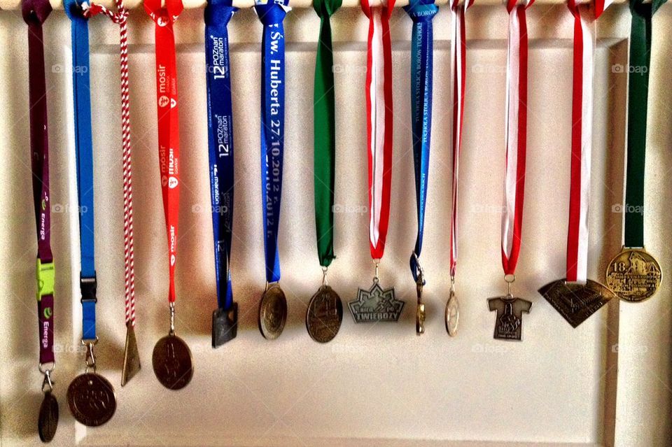 Medals for finish runing competitions