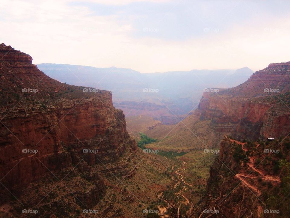 Scenic view of grand canyon