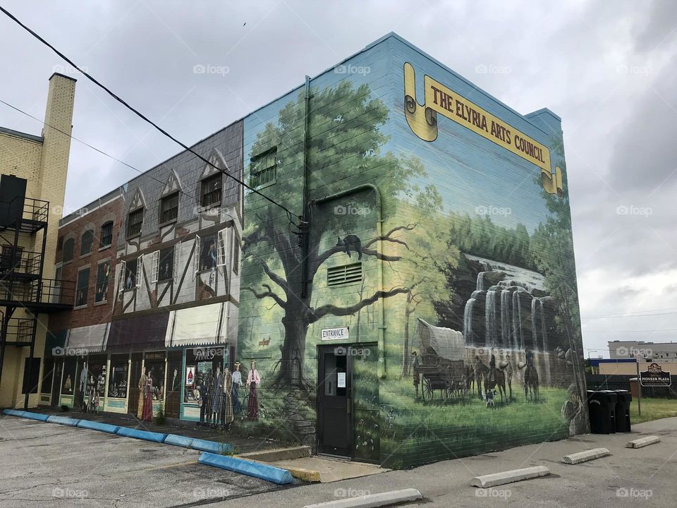 City mural 