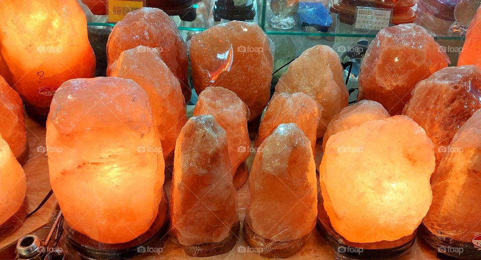 salt lamp