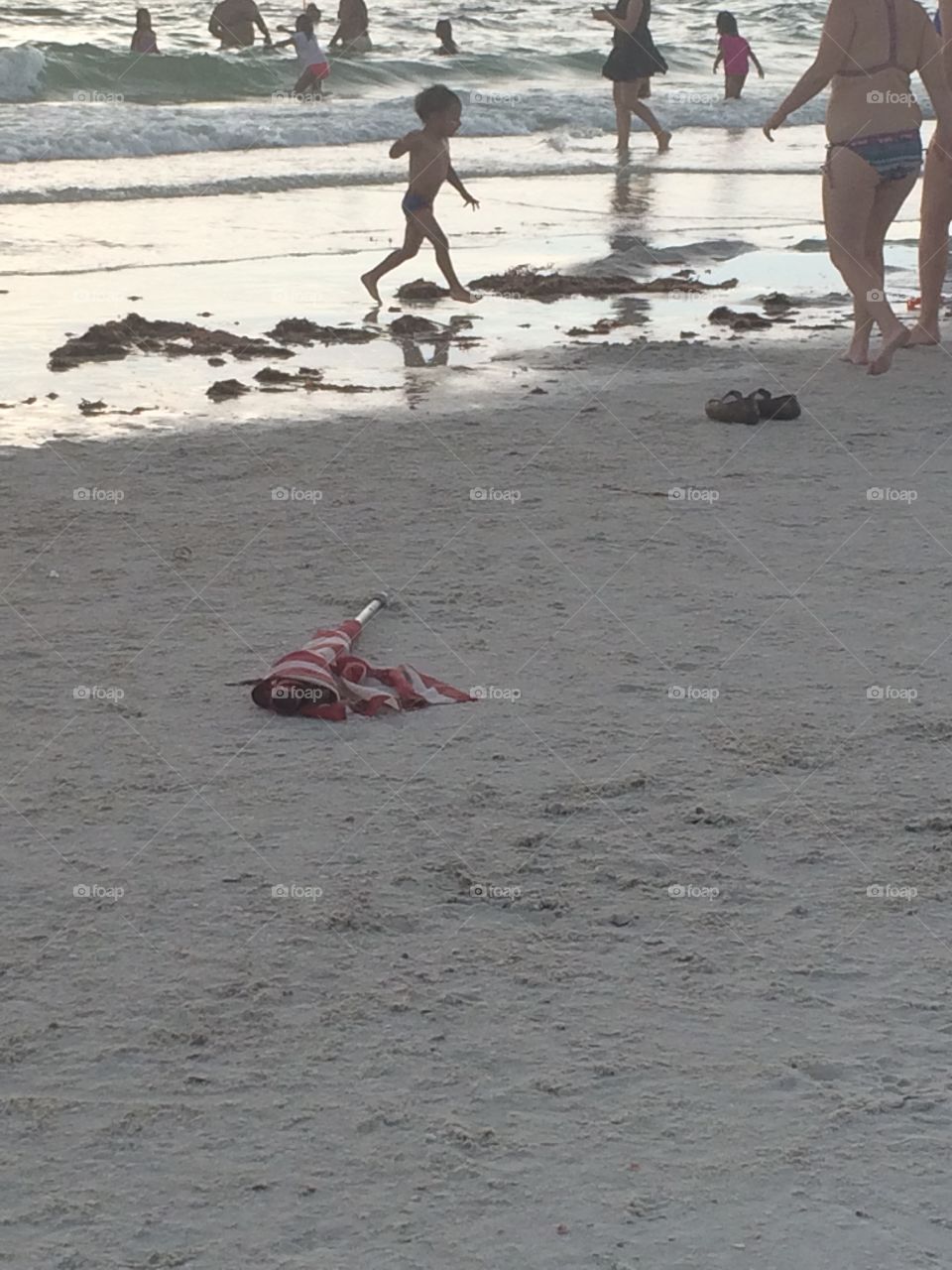 Water, Beach, People, Sand, Seashore