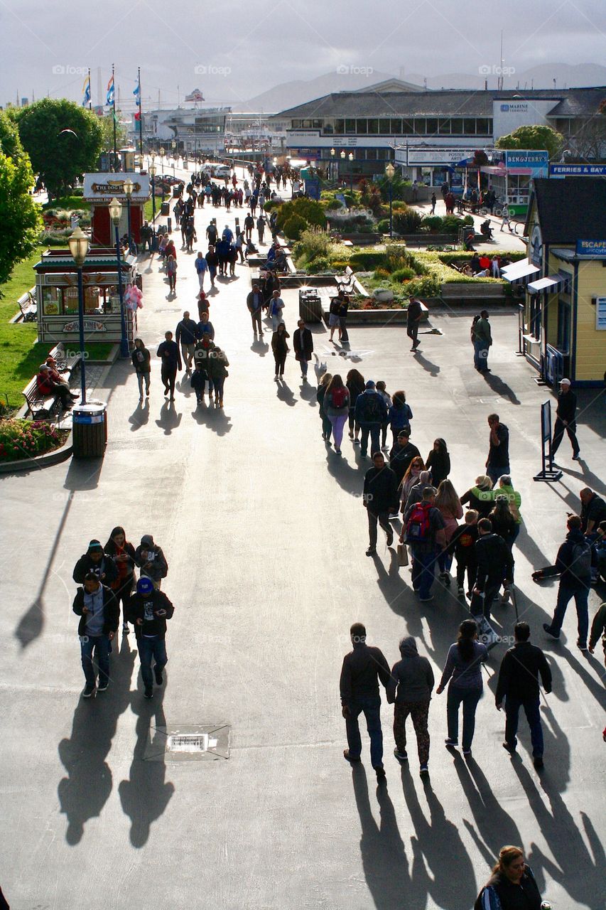 People, tourists 