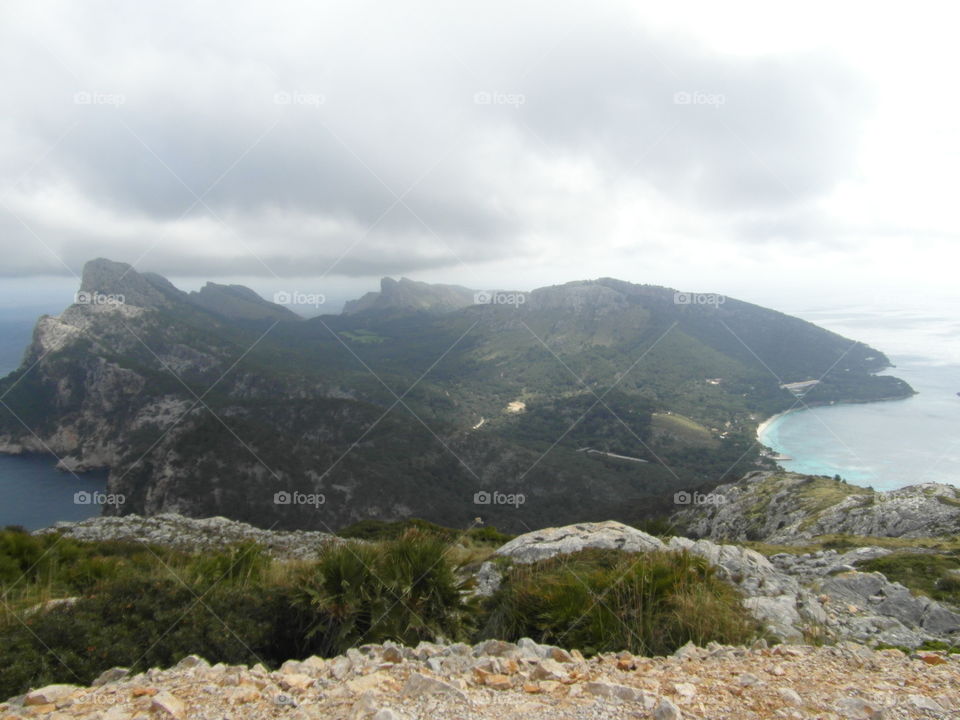 View in Cala Barques