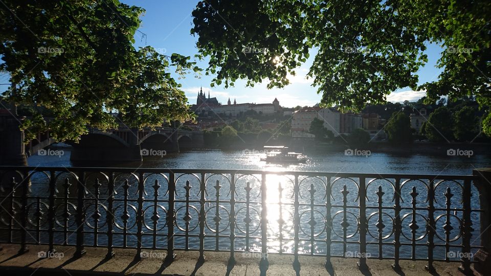 River Moldau in Prag 