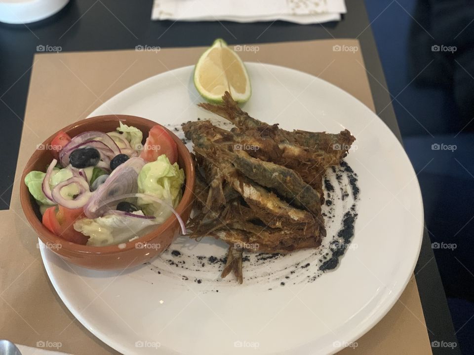 Delicious Sardines dish