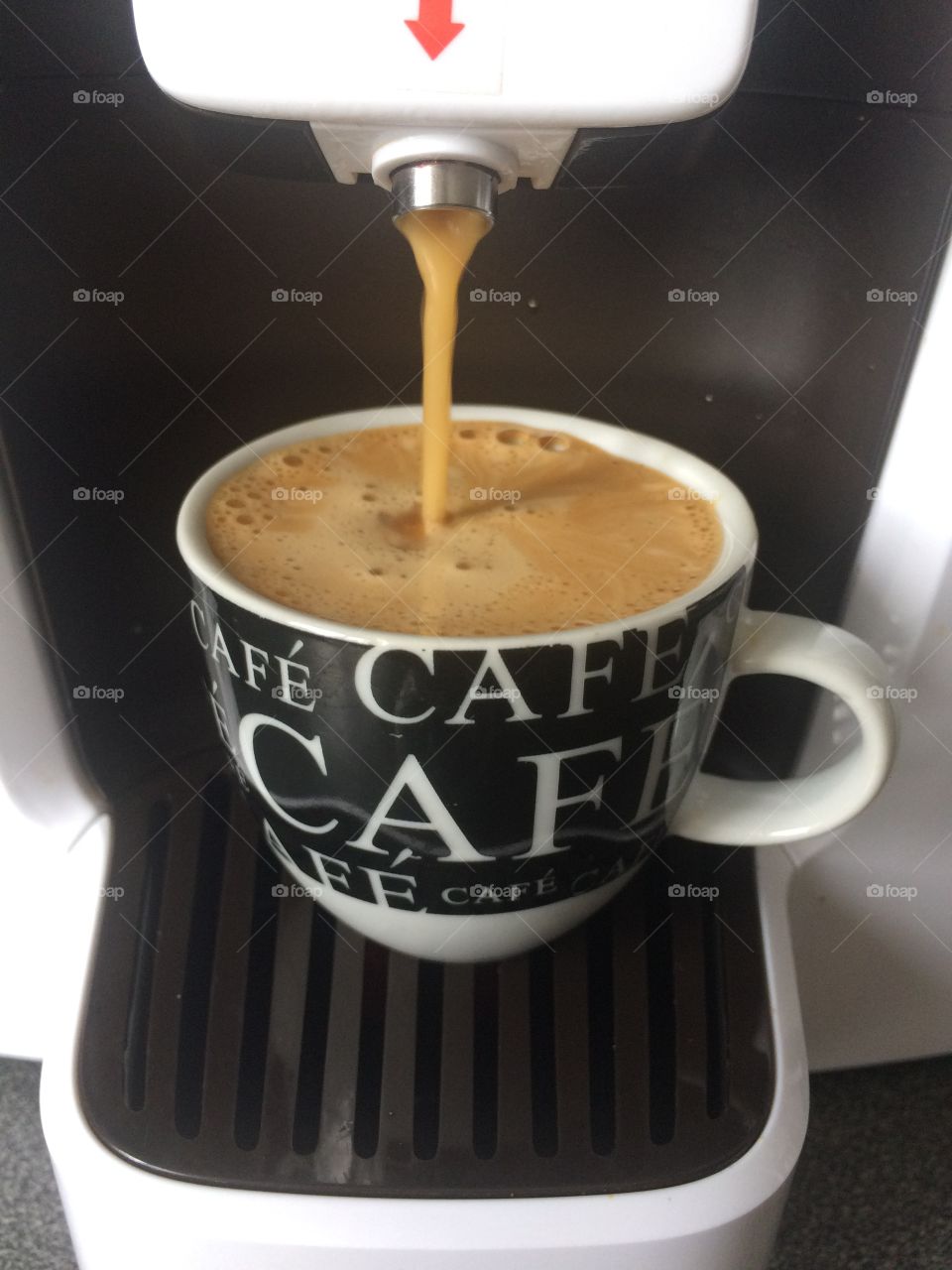 Perfect espresso time
