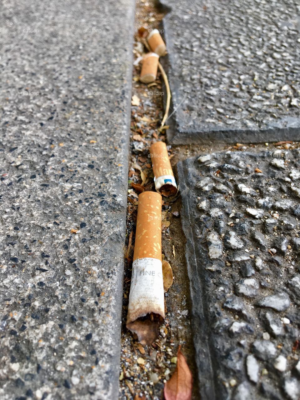 Cigarillos en los calles
