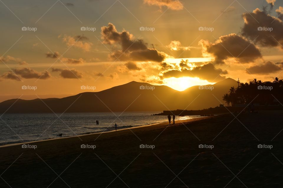 Sunset, Water, Dawn, Beach, Sun