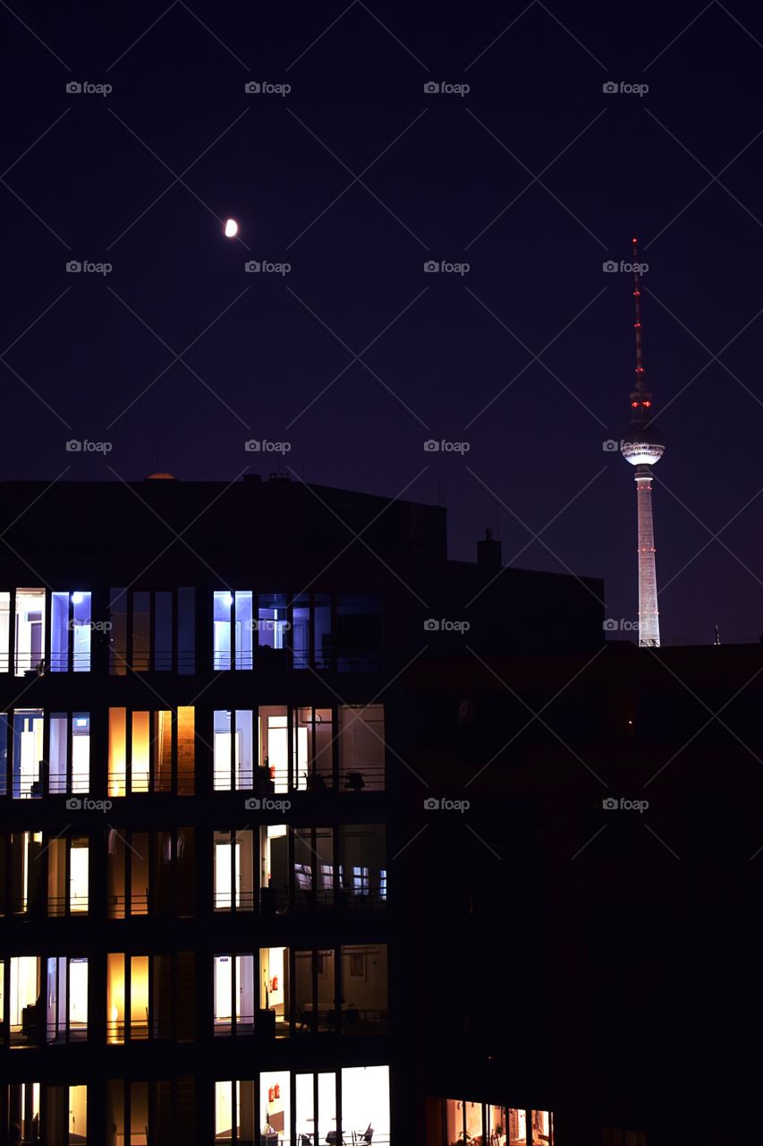 berlin at night