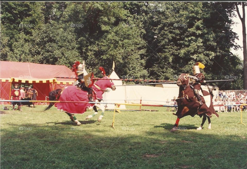 Jousting competition