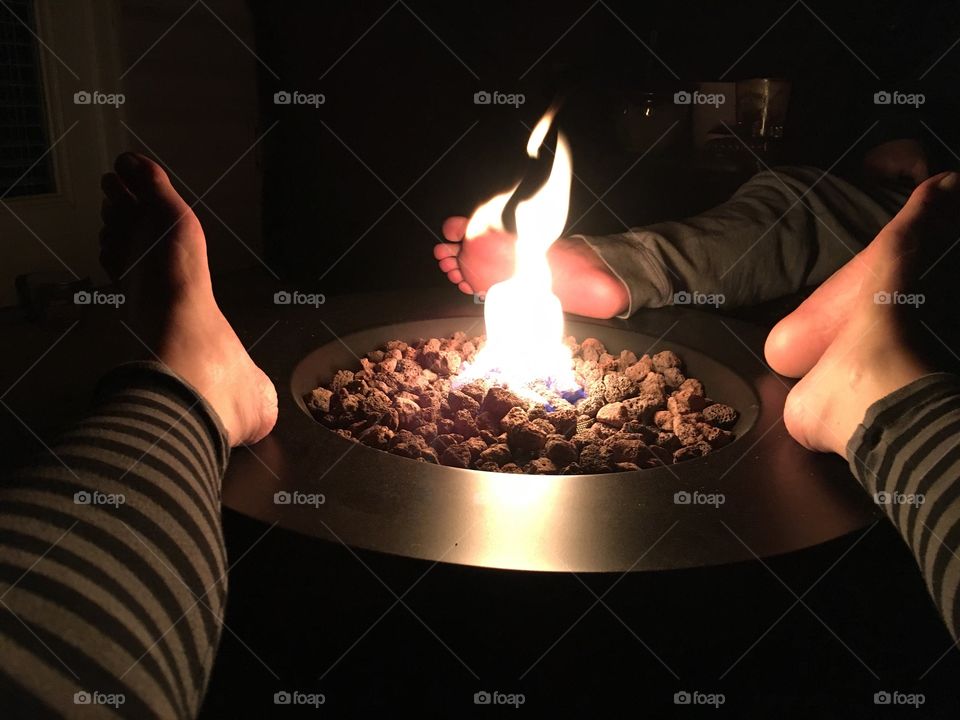 Toasty fire