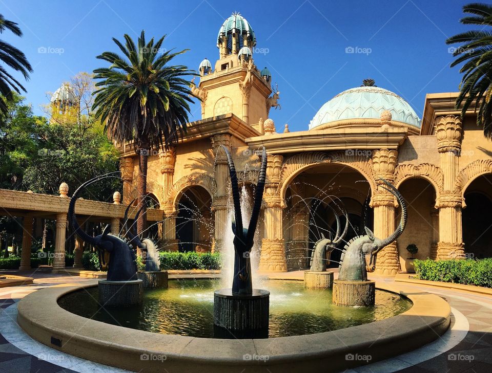 Architecture, Fountain, Travel, Building, No Person