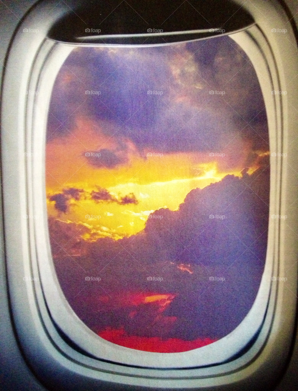 window airplane view by izabela.cib