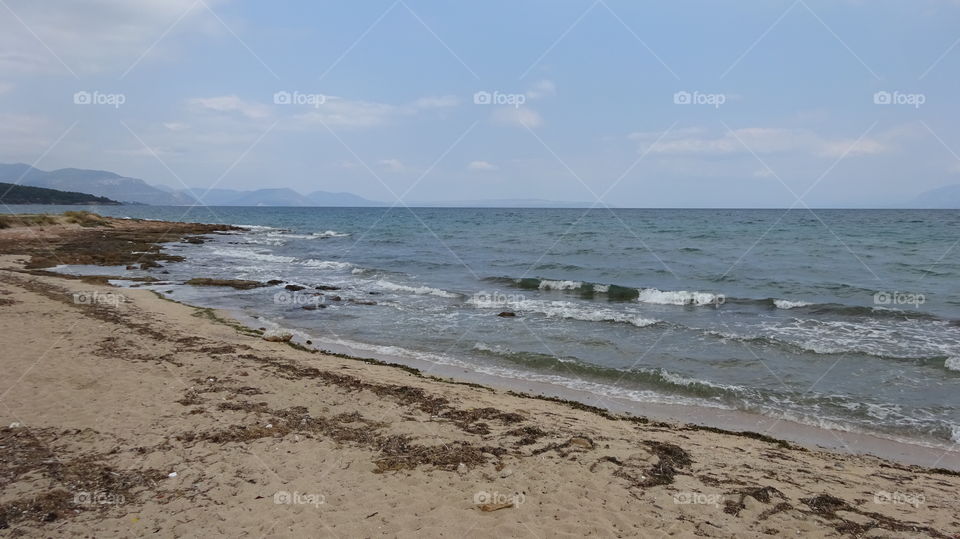 Greece Chalkida beach