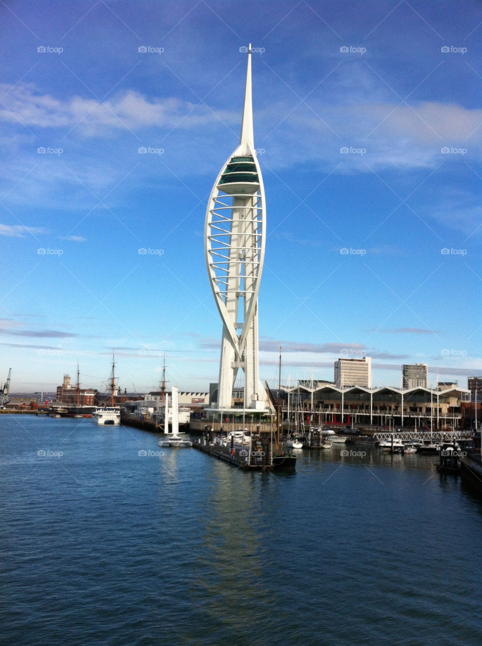 sea portsmouth tower spinnaker by MatzWhat