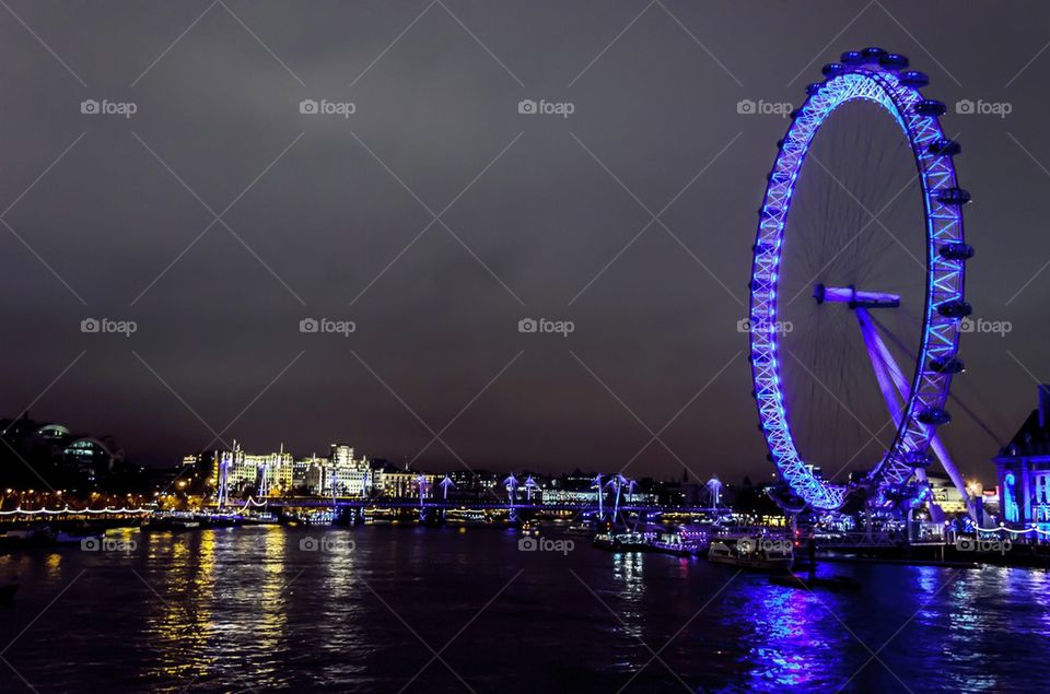 The London Eye at Night