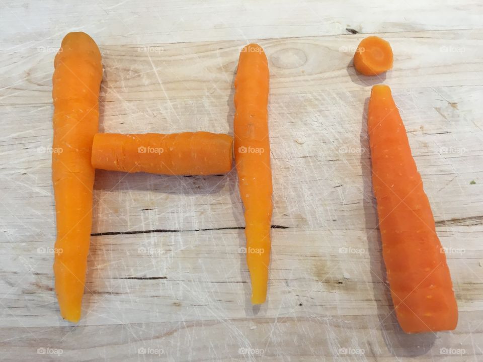 Carrots  talking