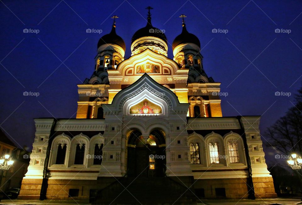 Church in Tallinn Estonia