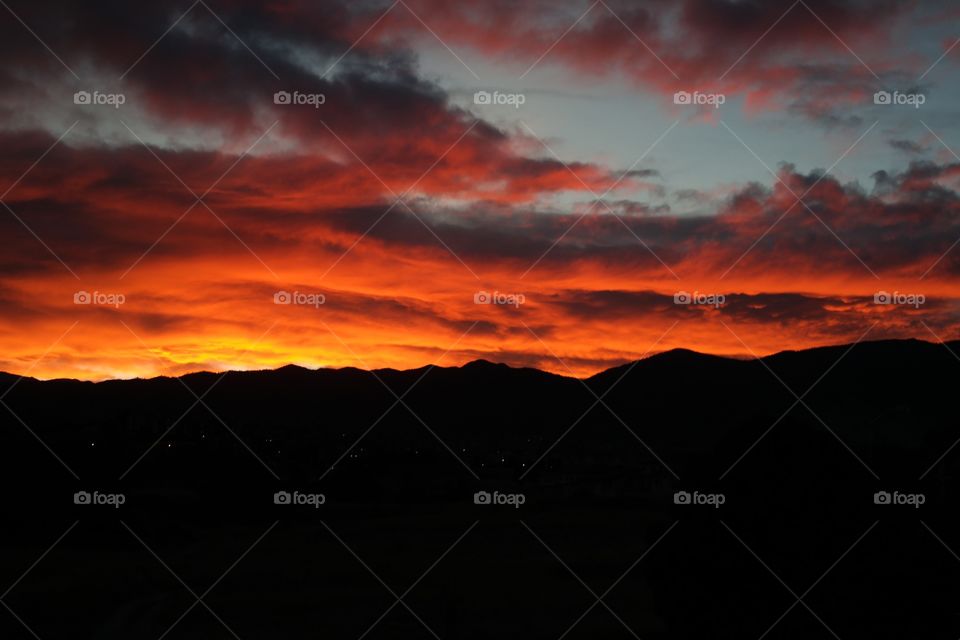 Colorado sunset 